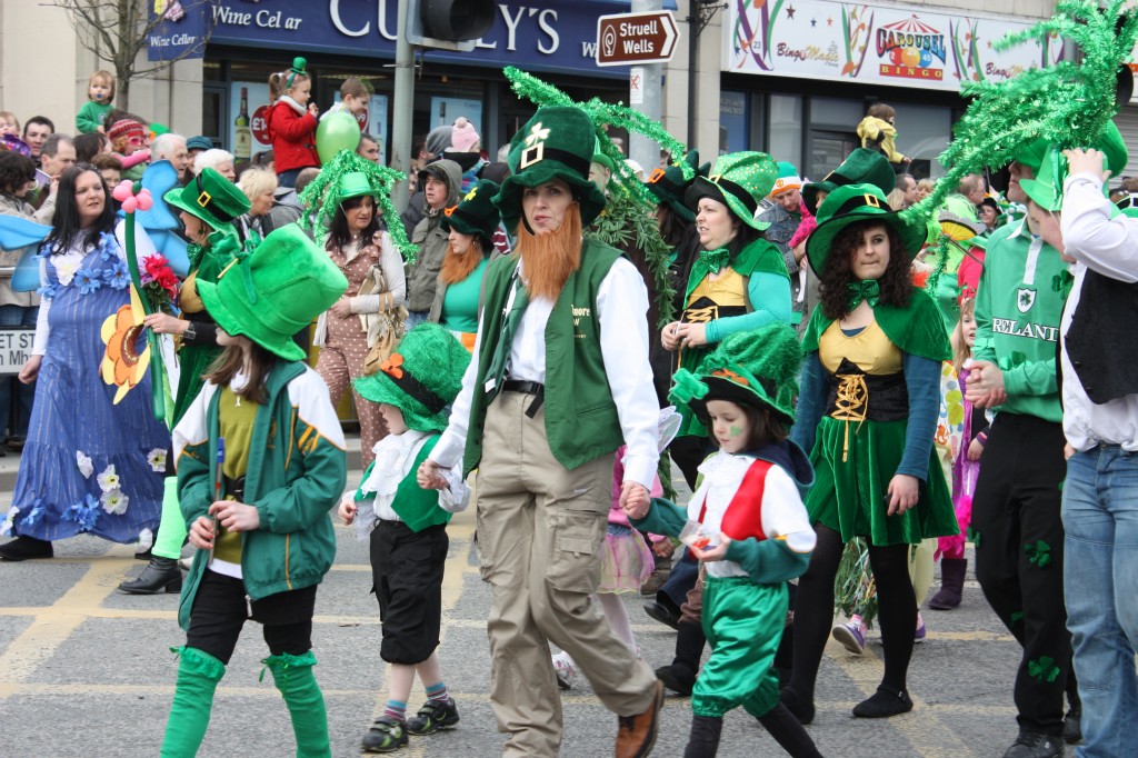 St Paddy's parade