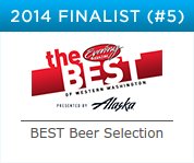 2014 Finalist "Best Beer Selection"