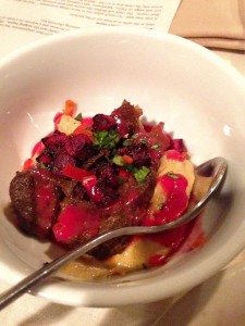 Chef Anthony's beef cheeks